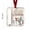 B, variant on 2D Acrylic Christmas Cash Gift Ornament, Christmas Angel Cash Slot and Hanging Ribbon, Holiday Cash Gift, Secret Santa Stocking Stuffer