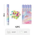 thumbnail image 4 of 60CM Birthday Confetti Cannon – Multicolor Pastel Round Paper Popper, Compressed Air Celebration Tube for Party Decoration, 4 of 7