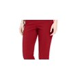 thumbnail image 2 of JM Collection Womens Embellished Office Dress Pants Red MS, 2 of 3