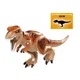 thumbnail image 1 of Jurassic World 2 figuras de dinosaurios Tiranosaurio Rex Indominus Rex i-rex Indoraptor bloques de construcción juguete para niños Compatible, 1 of 2