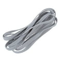thumbnail image 3 of NEW 4X Trainers Plastic Tips 52.4 Long Grey Flat Wide Shoe Laces Strings, 3 of 4