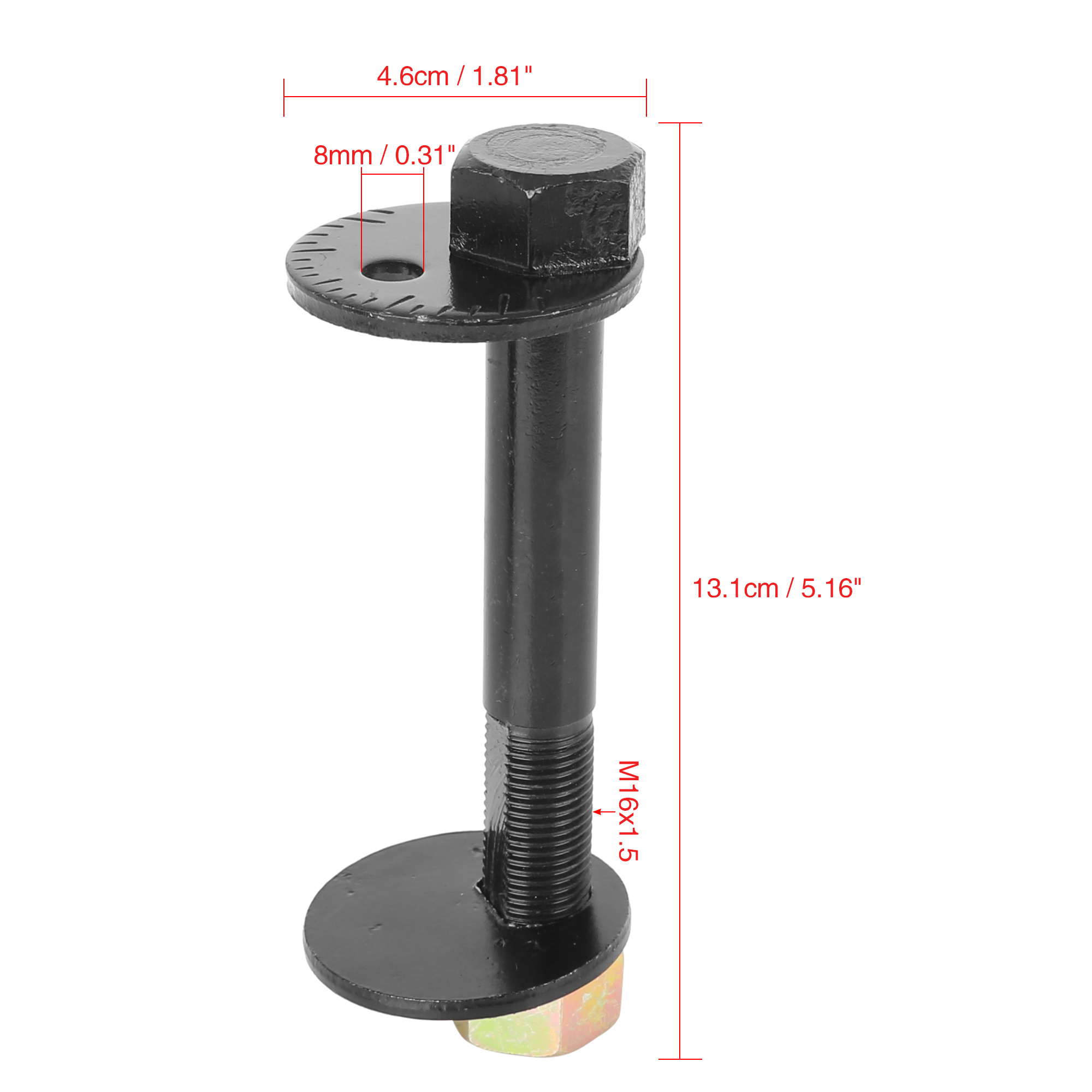 Unique Bargains M16x1.5 Lower Control Arm Camber Adjust Cam Bolt for Toyota 4Runner