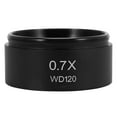 thumbnail image 2 of 2X WD120 0.7X Microscopio Estéreo Trinocular Lente Objetivo Auxiliar Lente Barlow Rosca de 48 mm, 2 of 8