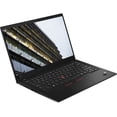 thumbnail image 2 of Restored Lenovo ThinkPad X1 Carbon G8 14.0" FHD Touch Intel i7-10610U 1.8 GHz 16GB 256GB SSD Intel UHD Graphics Windows 11 Pro Laptop, Black, 2 of 5