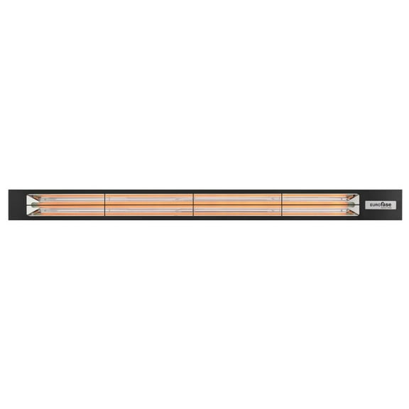 Eurofase Heating - 4000 Watt Single Element Low Profile 64 Inch Electric Patio Heater-480 Voltage-Black Finish