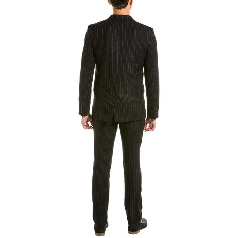 Cool wool blend black suit blazer · Black · Dressy