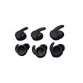 thumbnail image 2 of 3 Pairs Silicone Earphone Protective Cover Ear Caps Replacement for HUAWEI AM61-Black, 2 of 5