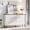 Antique White, variant on OKD 6 Drawers Dresser Chests for Home Bedroom, 54" Wide Modern Wood Chest of Drawers, Fluted Dresser for Bedroom, Living Room, Hallway, Natural Oak