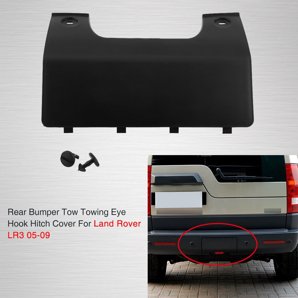 OTVIAP Car Rear Bumper Tow Towing Eye Hook Cover for Land Rover LR3 05