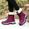 thumbnail image 5 of Npasoilc Snow Boots for Women,Winter Boots with Lace Up,Ankle Boots and Fluff Boots With Fleece,Fur Lined Short Boots, 5 of 8