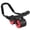Red, variant on Black Automatic Rebound Ab Roller Exercise Equipment for Core Strengthening and Abs Workout