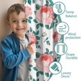 thumbnail image 3 of Blackout Kids Curtains,Pioneer Flower Floral Print Pattern Childrens Insulated Curtains Set Of 2,Bedroom Essentials,Toddler Room Decor 42"x63", 3 of 5