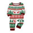 thumbnail image 2 of Lvotionpl 2026 Matching Family Christmas Pjs, Matching Christmas Pajamas Long Sleeve Top & Pants Set Matching Holiday Family Pajama Xmas Sets, 2 of 4