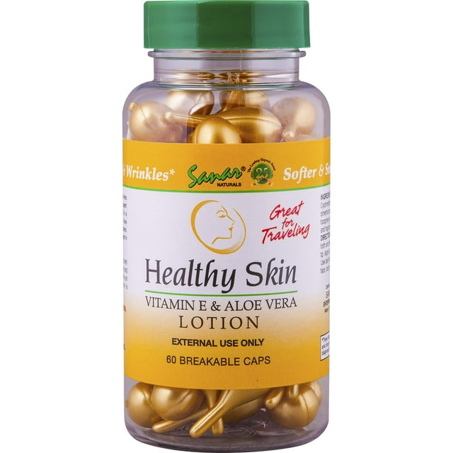 Loción corporal Sanar Naturals Healthy Skin con vitamina E y aloe vera