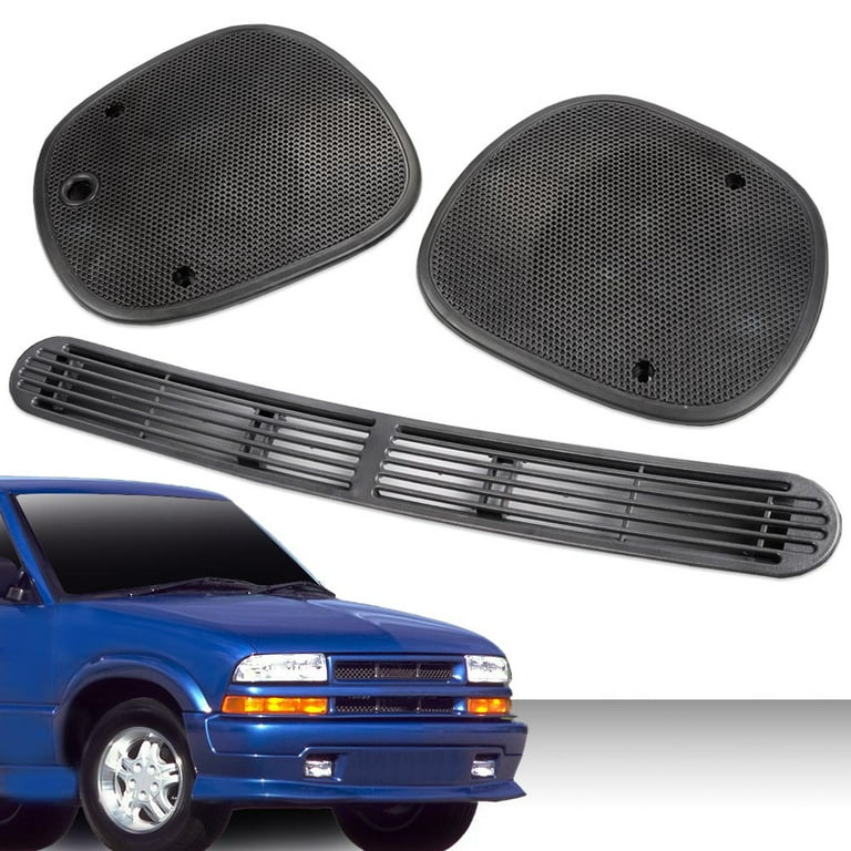 G-PLUS Dash Defrost Vent Cover Left Right Speaker Grille Set Compatible With Chevrolet Blazer S10 G-PLUS Dash Defrost Vent Cover Left Right Speaker Grille Set Compatible With Chevrolet Blazer S10