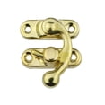 thumbnail image 1 of Candado antiguo Cerradura de gancho de hierro Cerradura de seguridad Oculto Capturas Decoración Joyero Muebles Accesorios de hardware Regalos Herramientas y ferretería Gancho derecho amarillo Kenally TO011076-01, 1 of 6