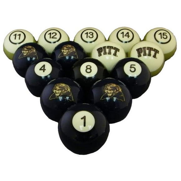Wave7 PITBBS100N University Of Pittsburgh Billiard Numbered Ball Set