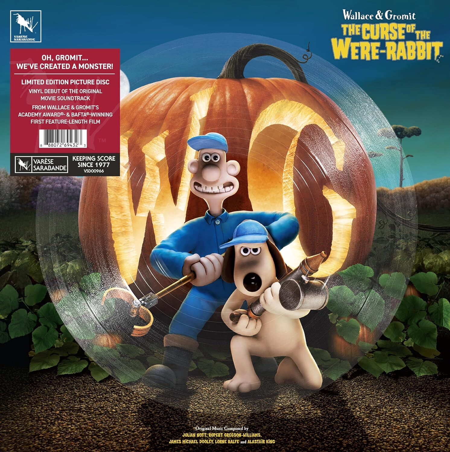 Julian Nott - Wallace & Gromit: The Curse Of The Were-Rabbit Soundtrack - Music & Performance - Vinyl