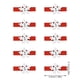 thumbnail image 5 of Wosthever 10 Uds. De Clips de para Navidad, adornos navideños DIY, decoración de fiesta de año nuevo, Clip de pared de fotos, Kits de decoración para fiestas Pinza roja+flor blanca, 5 of 6