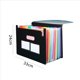 thumbnail image 4 of 3X Carpeta de Archivos Expandible con 13 Bolsillos Organizador de Archivos Expandible A4 Carpeta de Acordeones de Pie, 4 of 6
