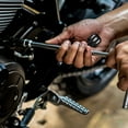 thumbnail image 3 of Houderco Rear Seat Modified Bolt Para Motocicleta Resistente De Hierro Y Plástico Color Negro, 3 of 7