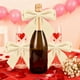 thumbnail image 5 of Adornos navideños con lazo de terciopelo, 12 unidades, para San Valentín, Navidad, ventanas, árboles de Navidad, Halloween, otoño, hogar, adornos navideños., 5 of 6