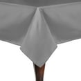 thumbnail image 1 of Ultimate Textile (2 Pack) Satin 60 x 120-Inch Rectangular Tablecloth - for Wedding, Special Event or Banquet use, Pewter Charcoal Grey, 1 of 4