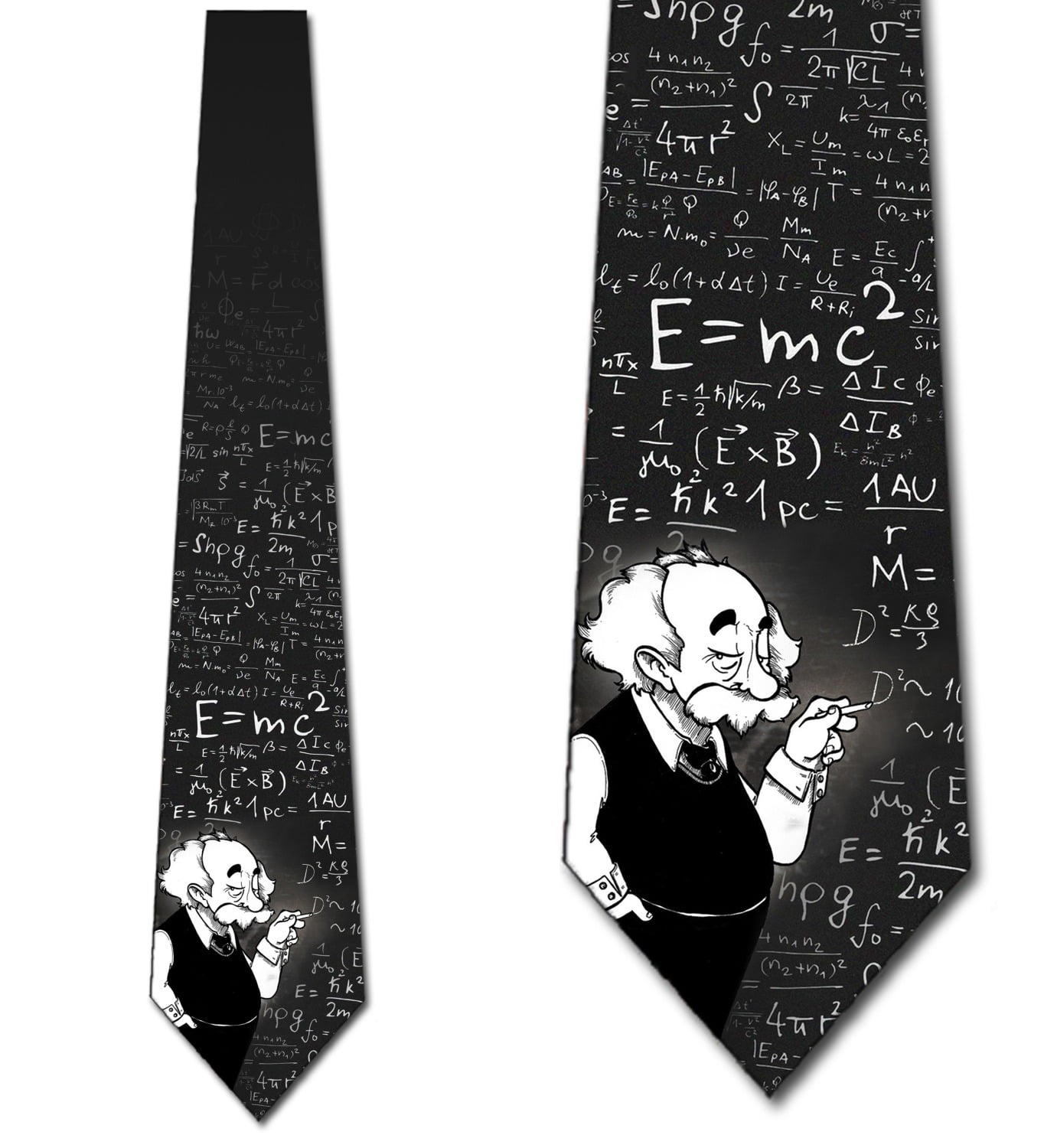 Albert Einstein Novely Tie E = mc squared NEW 