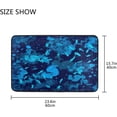 thumbnail image 2 of FREEAM Hunting Blue Camouflage Doormats Bathroom Floor Mat Lightweight Non-Slip Area Rugs Entrance Front Door Rug for Outdoor Garden Kitchen Bedroom 23.6" x 15.7", 2 of 7