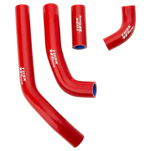 Tusk Radiator Hose Kit Red Compatible with Honda CRF450R 2021-2025/CRF450X 2021-2024