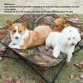 thumbnail image 4 of Cama Elevada Para Perros, Cama Plegable Desmontable Impermeable Para Mascotas, Cómoda Para Interiores Para Acampar, 4 of 7
