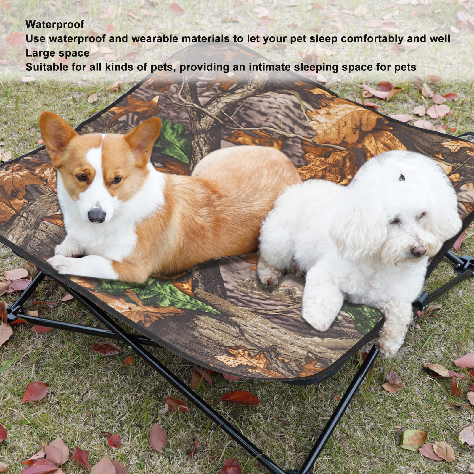 Dog Camping Bed Portable Dog Sleeping Mattress Kennel Pads Washbale Elevated Dog Mattress Cloth Cushion Bed Soft Dog Door Mat Pet Pad Crate Bed For Pet Sleep Walmart