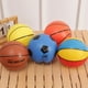 thumbnail image 3 of Eigraketly Pelota de juguete de 6 pulgadas con fácil inflado, experiencia táctil delicada para bebés, pelota de cuero, 5 pack/lote Deportes y aire libre baloncesto de colores, 3 of 6