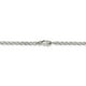 925 Sterling Silver 2.8mm Open Link Chain Chent – image 4 sur 5