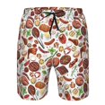 thumbnail image 3 of Pofeuu Cooking Bbq Prin Men's Swim Trunks Quick Dry Bathing Suit Swimming Board Shorts Mesh Lining Beach Swimwear-Large, 3 of 6
