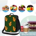 thumbnail image 4 of Naloa Bold Squirrel Silhouettes Lunch box Lunch bag for men women Large capacity Lunchbox Insulated Lunch bag Lunch box cooler, 4 of 7