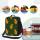 thumbnail image 4 of Disketp Bold Squirrel Silhouettes Bolsa Térmica Estampada para Almuerzo, Lonchera para Hombres y Mujeres Adultos, 4 of 7