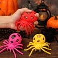 thumbnail image 7 of Spider Grape Ball Halloween Dumpling Squishy Soft Squeeze Mystery Squishy with Slow Rising Squishy Texture and Fidget Sensory Squeeze Toys for Desk Entertainment, Novelty Toy, 7 of 7