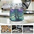 thumbnail image 6 of Yayeee Ashtray with Lid for Cigarette Smokeless Stainless Steel Home Ash Holder, Moonlight Forest, 6 of 7