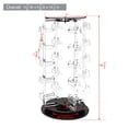 thumbnail image 2 of Acrylic Sunglasses Holder 20 Pairs - Rotating Eyewear Display Stand Organizer - Eyeglass Rack for Sunglasses, Reading Glasses - 360 Degree Rotation, 2 of 7