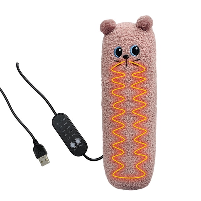 Hearth & Gear Portable Heating Pad With Soft Cover Soothing Warmth For Muscle Relaxation Comfort At Home Or Exercise Abs Fitness Bands with Handle Arm Twister Warming Gloves for Hands Cardio Training
