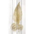 thumbnail image 3 of Kimberly, Allen 9x14 Black Modern Framed Museum Art Print Titled - Feather of Gold 2, 3 of 5