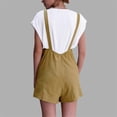 thumbnail image 4 of YOTMKGDO Jumpsuits for Women Women's Jumpsuits Rompers for Women Casual Suspender Shorts Solid Color Overalls with Pockets Pants, Sizes S-XL, 4 of 7