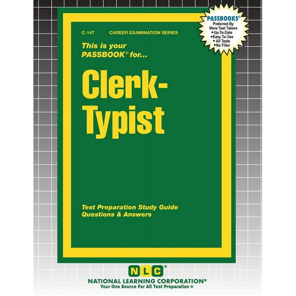 Career Examination Clerk-Typist, Book 147, (Paperback)