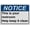 Warning Sign 1, variant on Weatherproof ANSI Restroom Etiquette Sign (Keep this place clean and orderly) 8 in" x 12 in" UV Resistant Indoor Outdoor Workplace Insdustrial Caution Danger Warning Sign