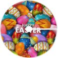 thumbnail image 1 of FMSHPON Colorful Easter Egg Xmas Christmas Tree Skirt Stand Mat for Holiday Party Decoration Indoor Outdoor 36 inches, 1 of 6