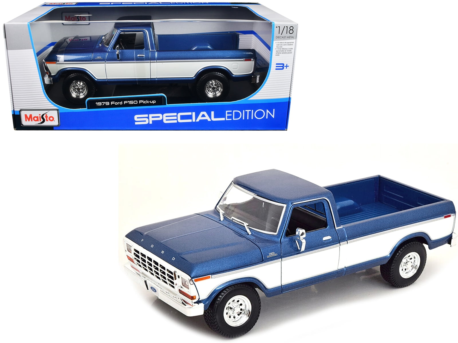 【送料無料】Maisto 1979 Ford F150 pick up 1/18 Amazon.com: Maisto - 1/18 Scale Model Compatible with Ford