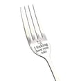 thumbnail image 3 of AMERTEER Family Tableware Stainless Steel Cake Fruit Fork Spoon Gift Fork With Fork Tableware, 3 of 3