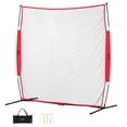 thumbnail image 1 of Barrera deportiva Barricade Backstop Net VEVOR de 2,1 x 2,1 m, 1 of 6