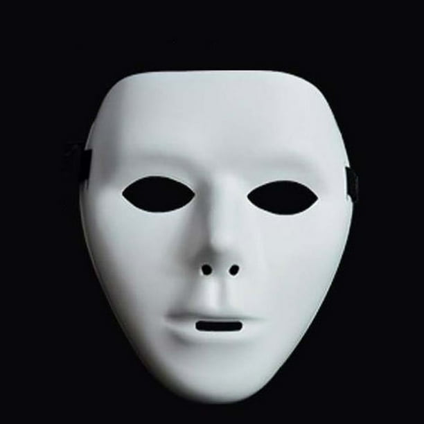 Máscara de terror Máscara de teatro anónima Espectáculos de baile de Halloween Accesorios de mascarada para adultos